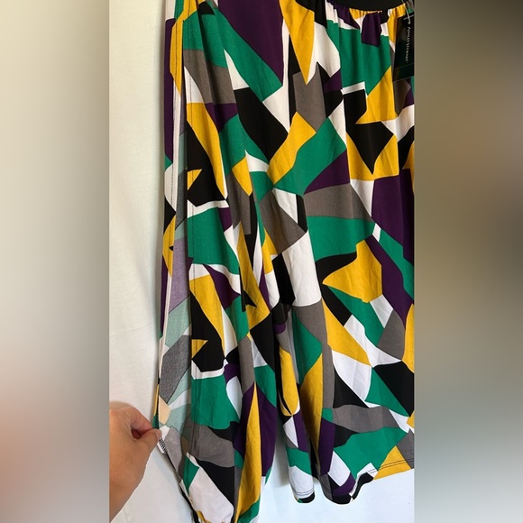 Ashley Stewart - Multicolor Geometric Blouse - Picture 7 of 11